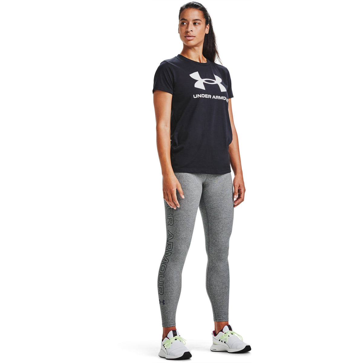Leggings Training Mujer Color Gris-4