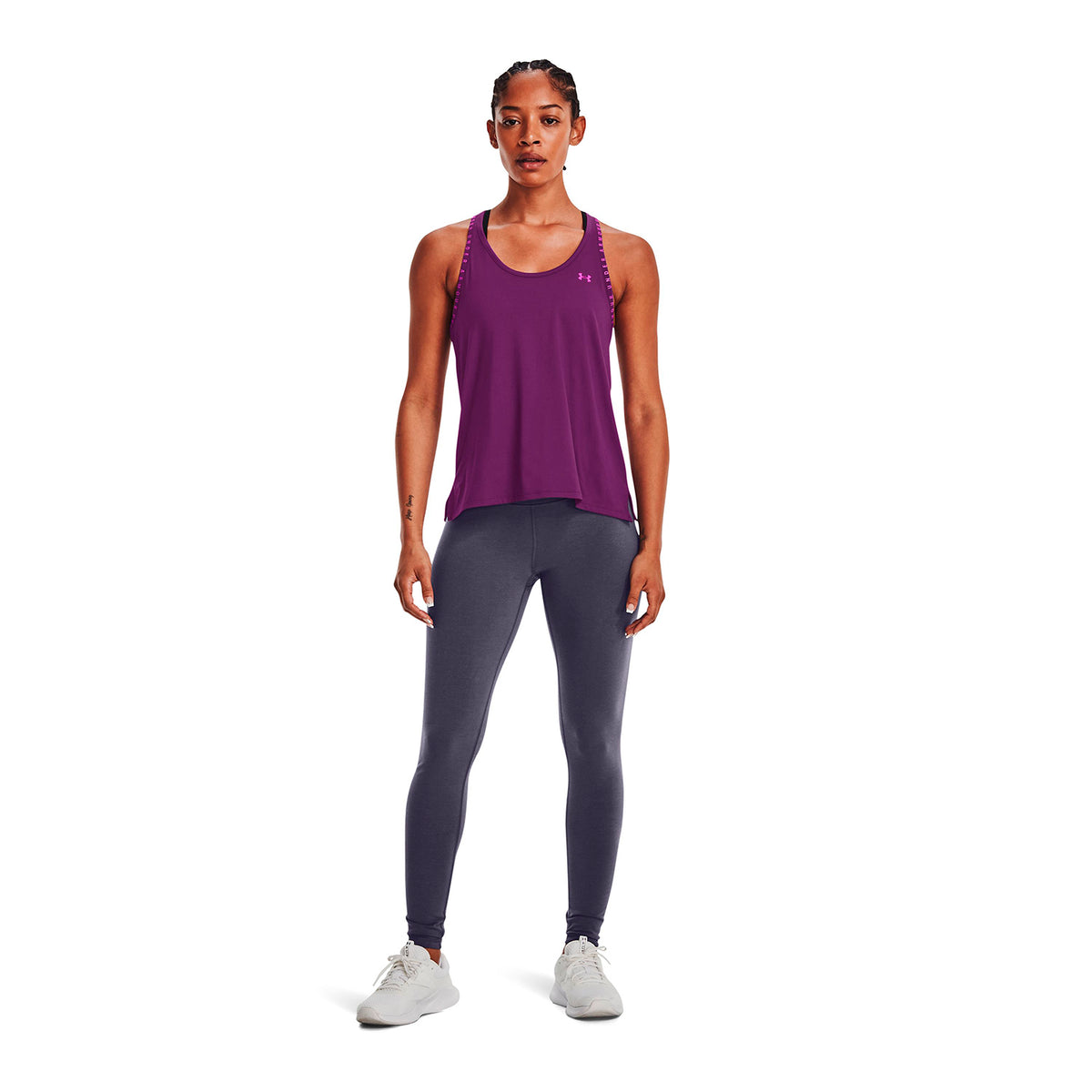 Leggings Training Mujer Color Gris-5