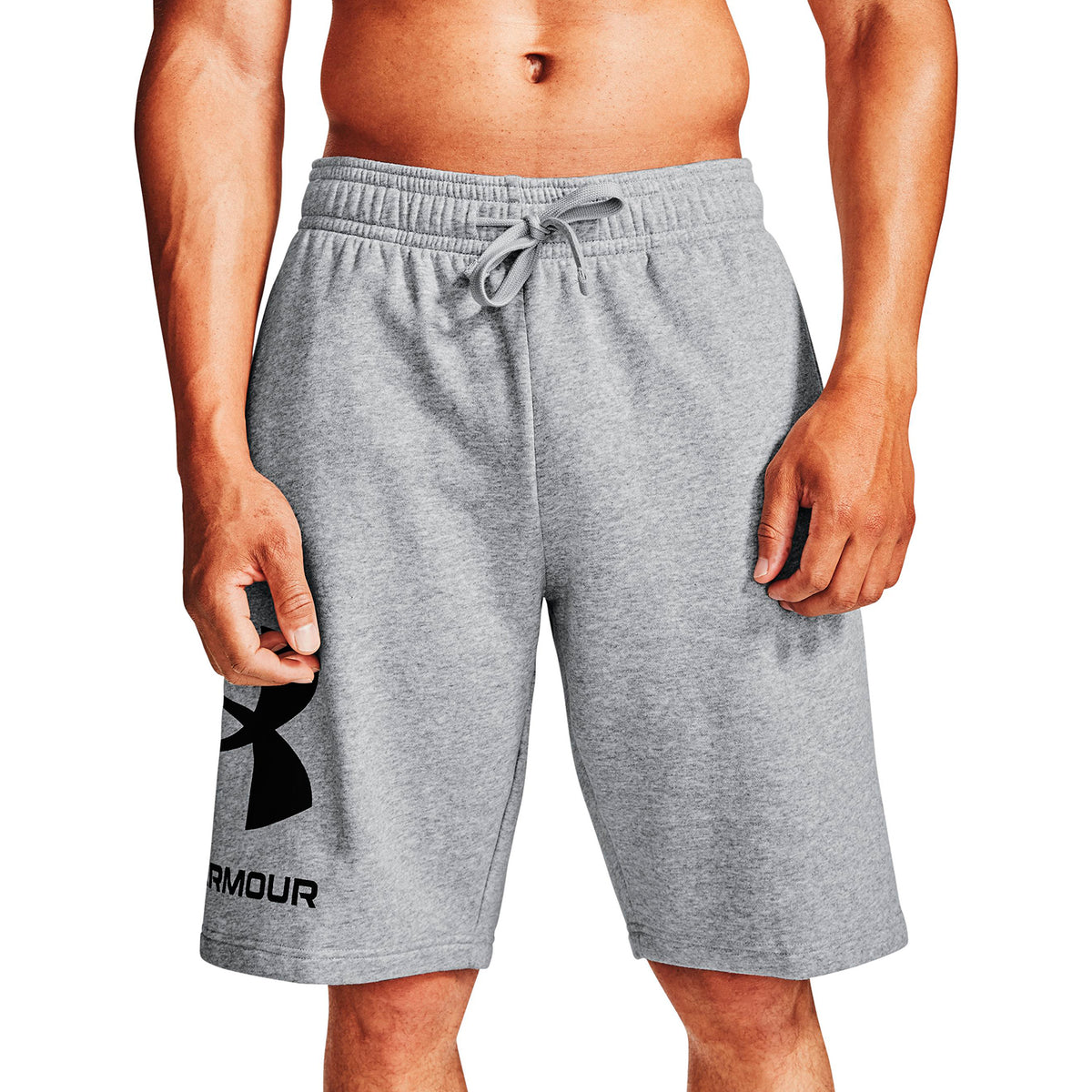 Short Training Hombre Color Gris-3