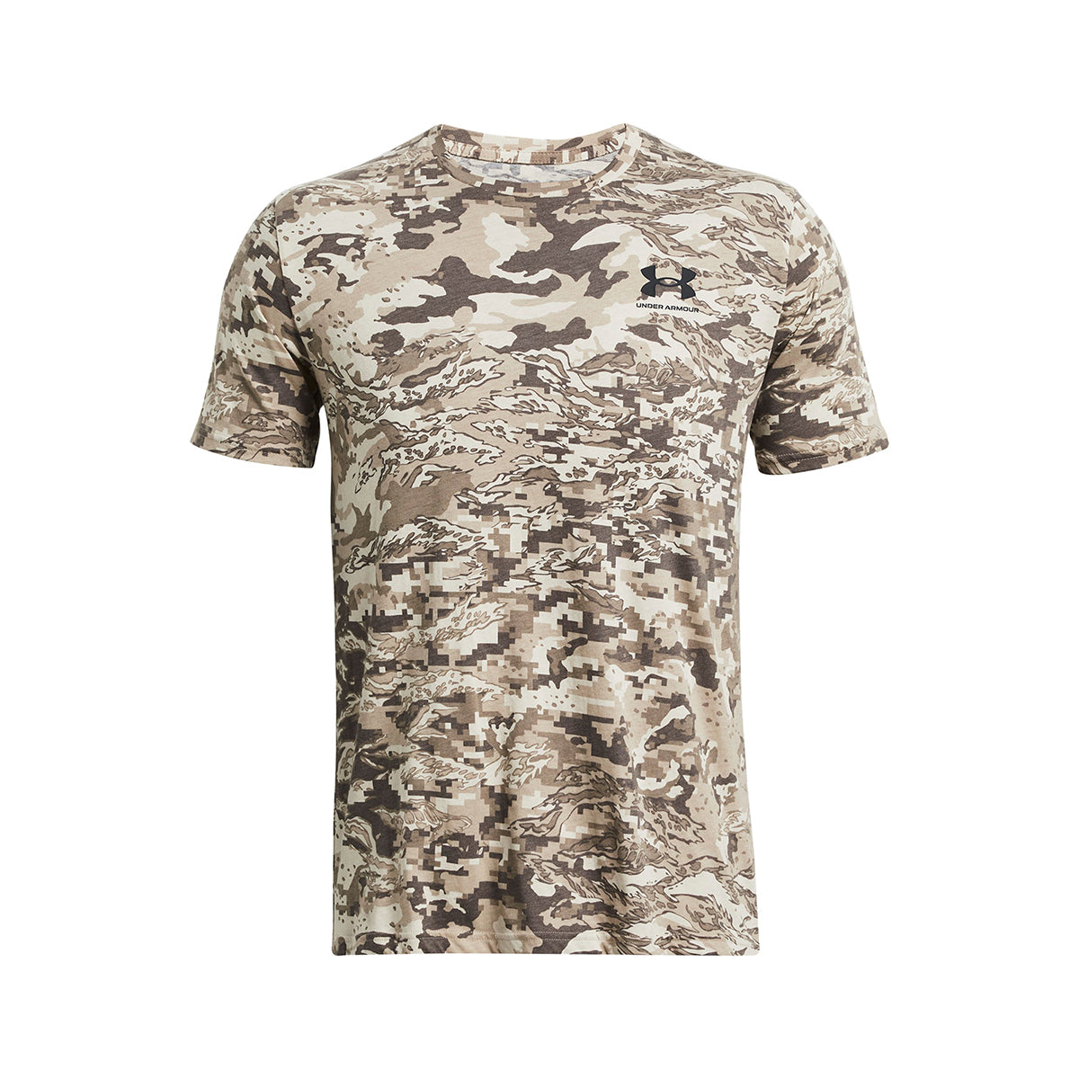 Camiseta Training Hombre Color Café-1