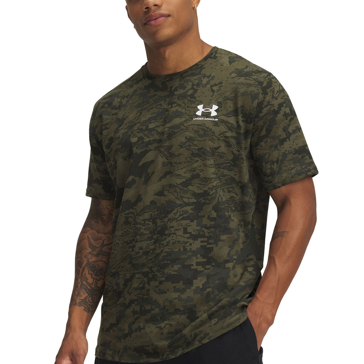Camiseta Sportstyle Hombre Color Verde-1