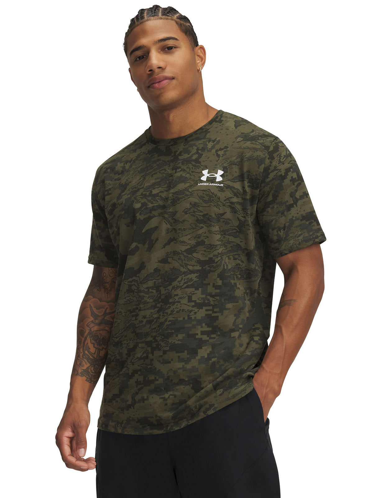 Camiseta Sportstyle Hombre Color Verde-1