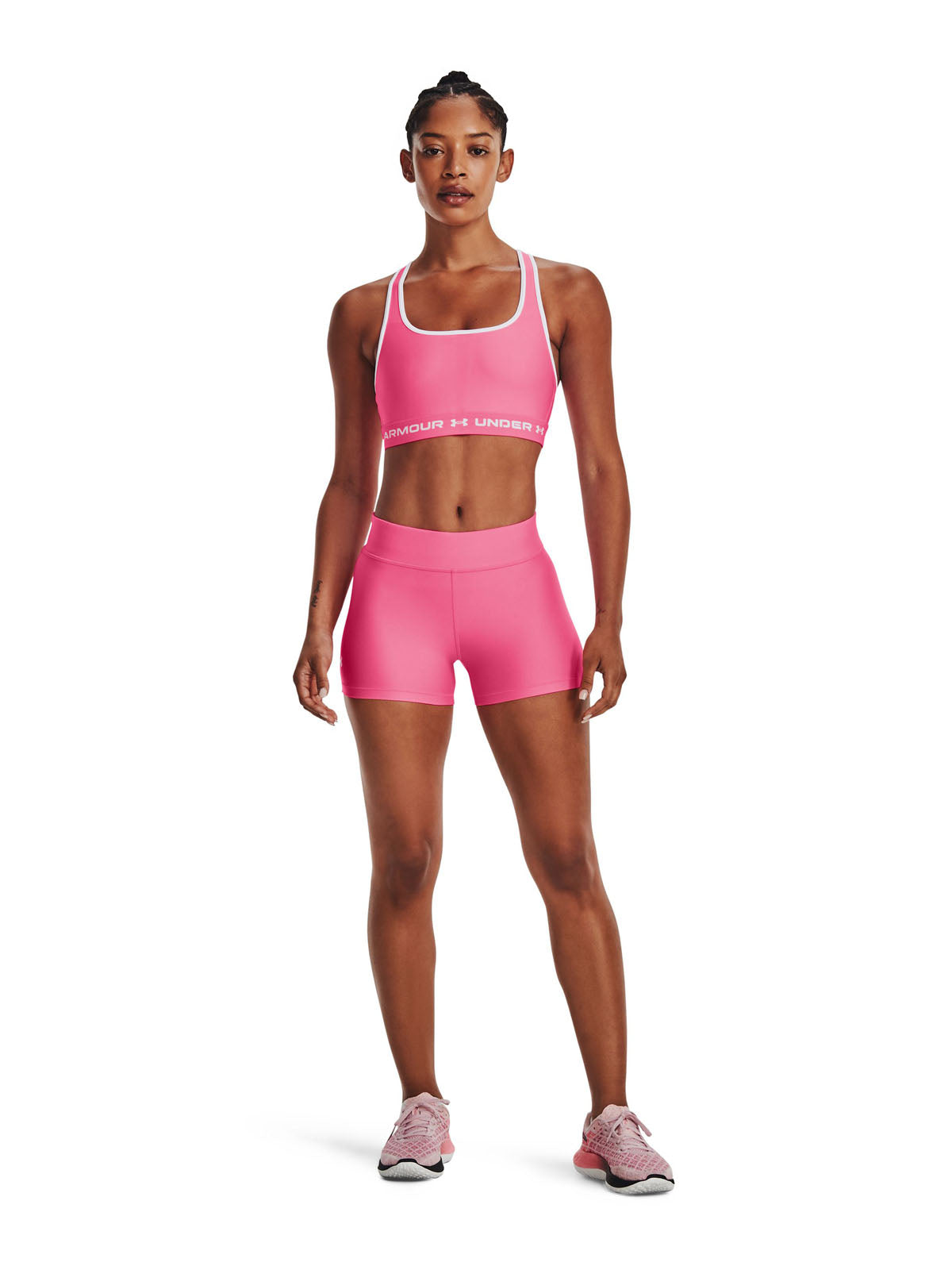 Short Fútbol Mujer Color Rosado-5