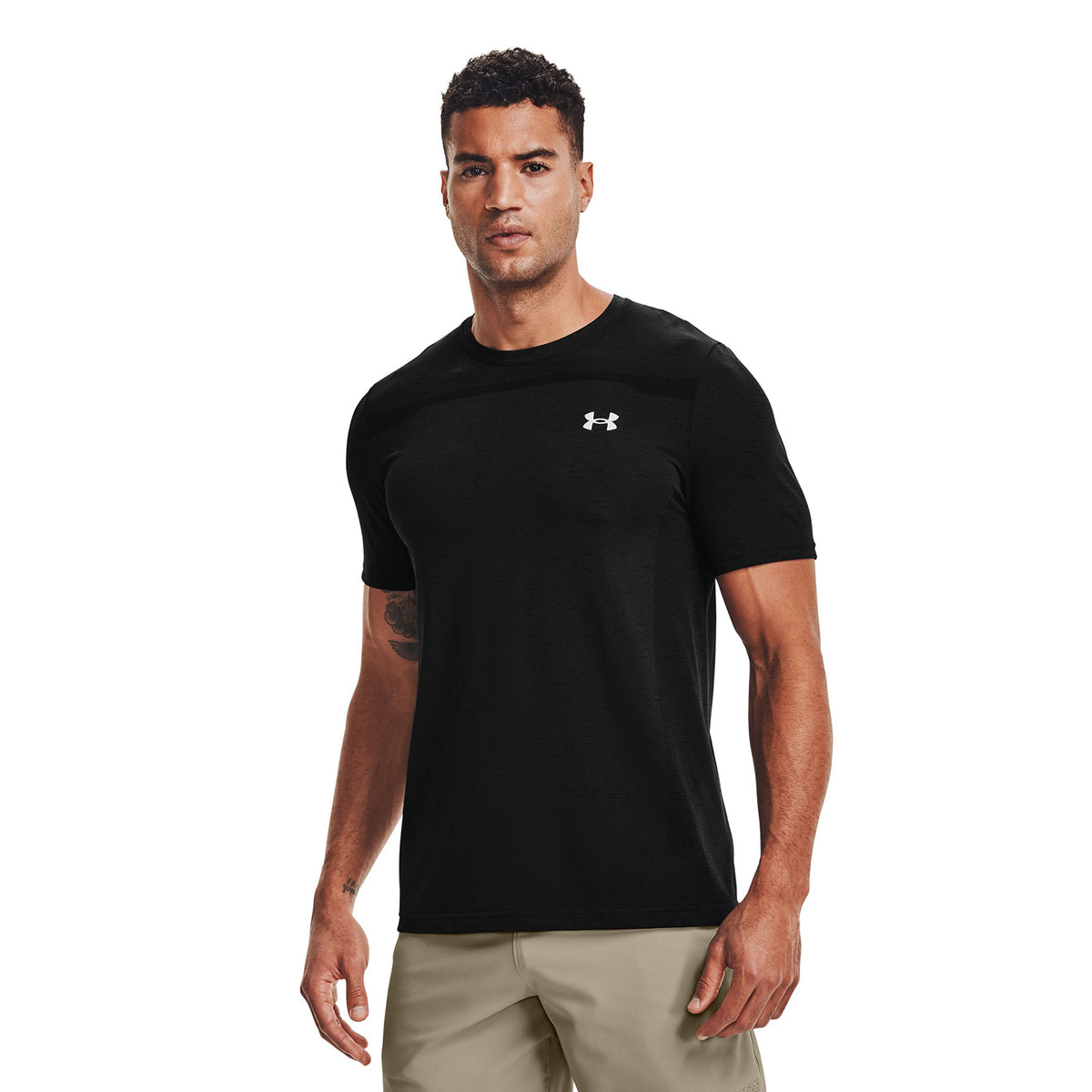 Camiseta Fútbol Hombre Color Negro-3