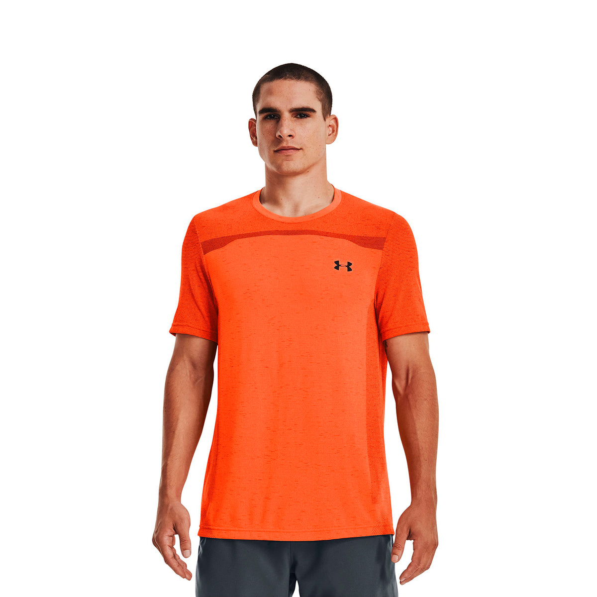 Camiseta Fútbol Hombre Color Naranja-3
