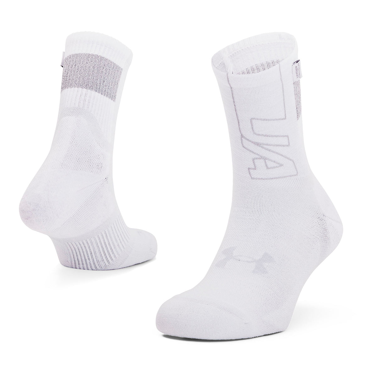Medias Running Unisex Color Blanco-1