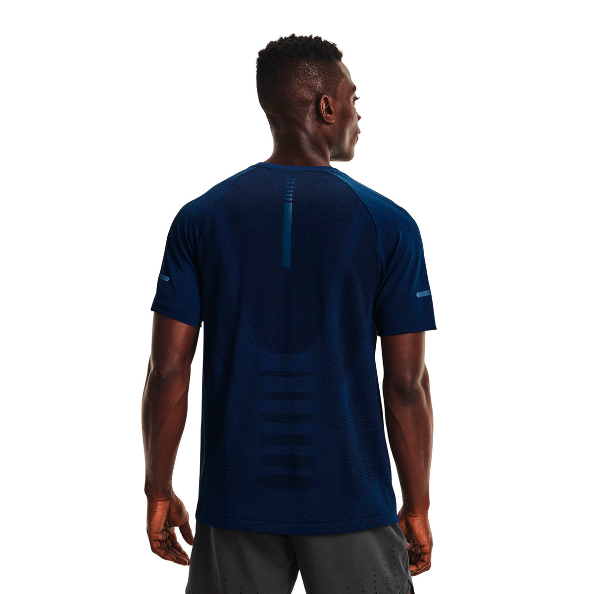 Camiseta Running Hombre Color Azul-4