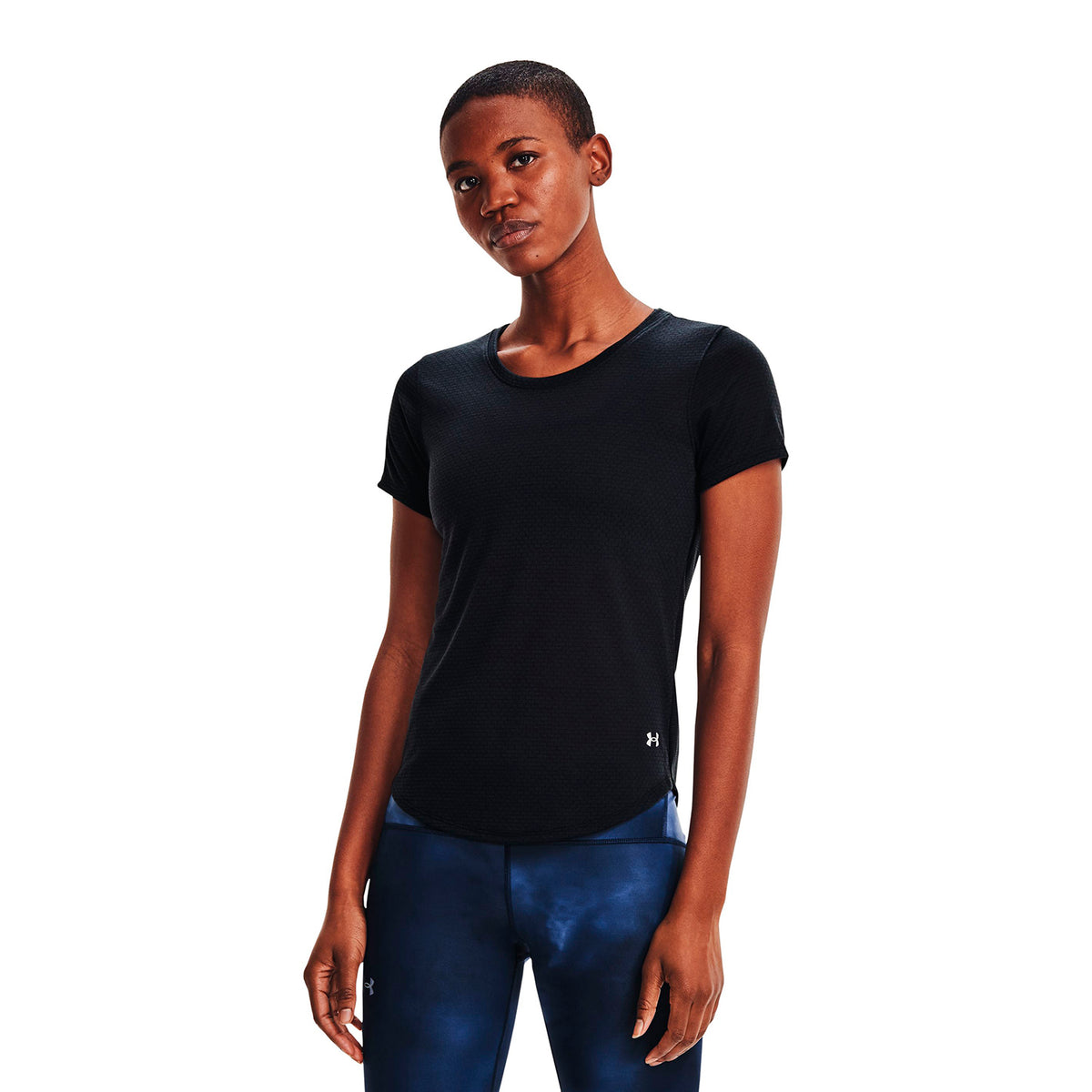 Camiseta Fútbol Mujer Color Negro-3