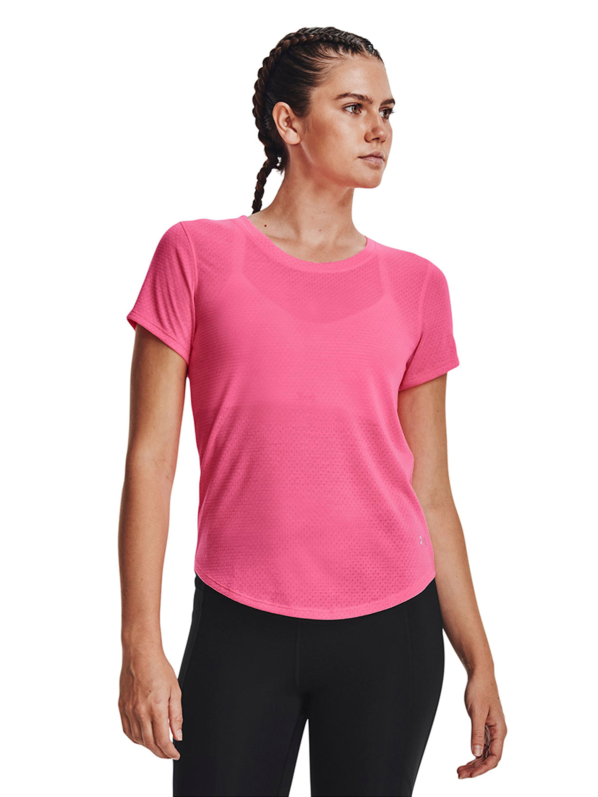 Camiseta Fútbol Mujer Color Rosado-3