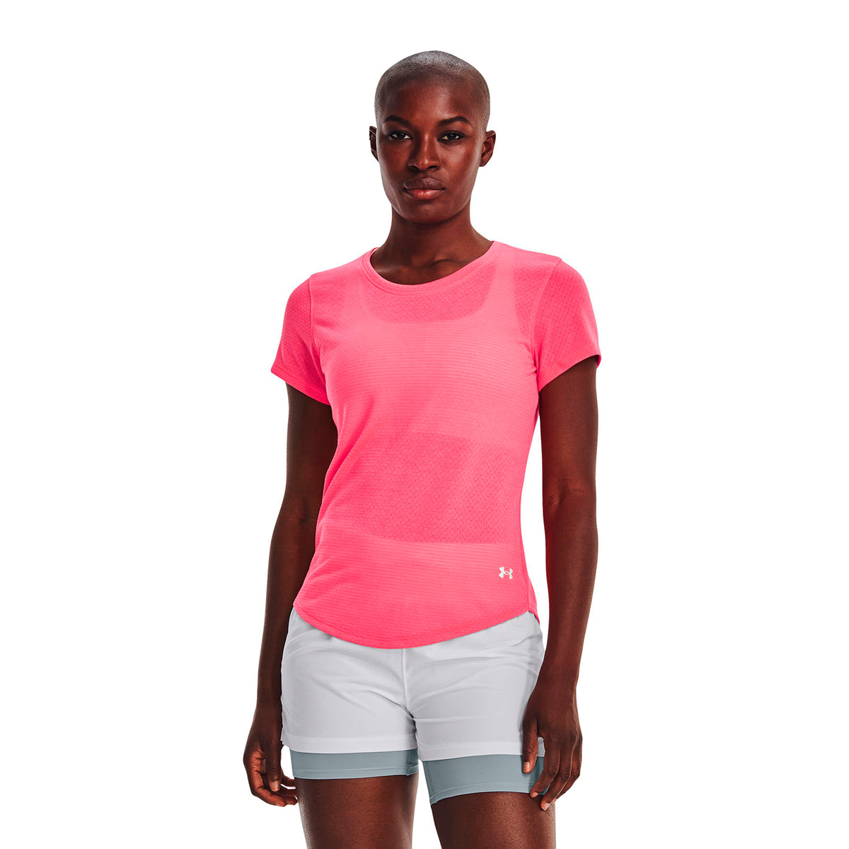 Camiseta Running Mujer Color Rosado-3