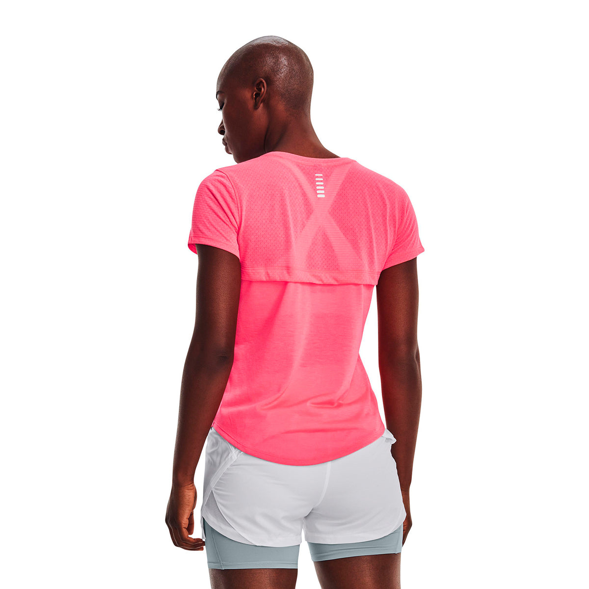 Camiseta Running Mujer Color Rosado-4