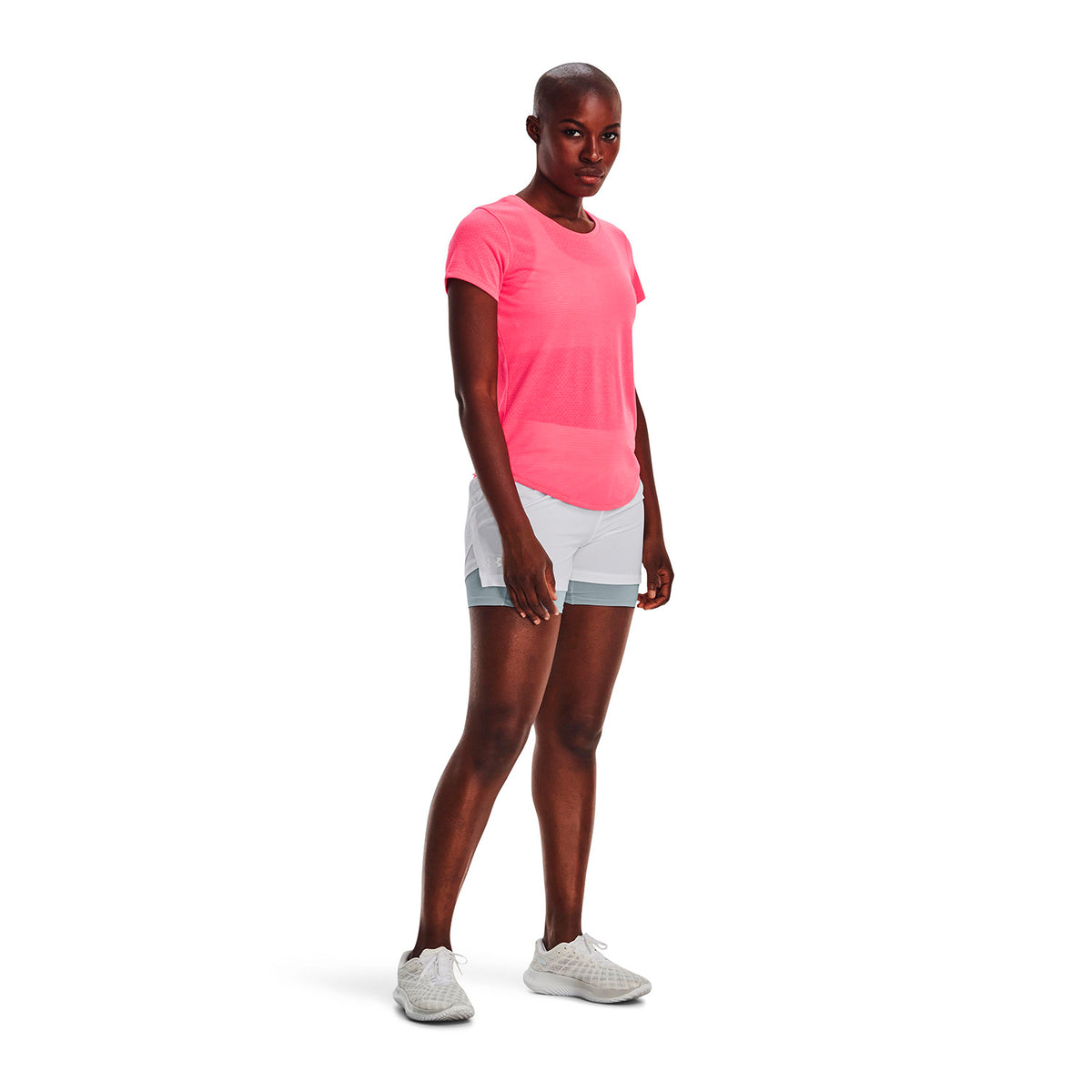 Camiseta Running Mujer Color Rosado-5