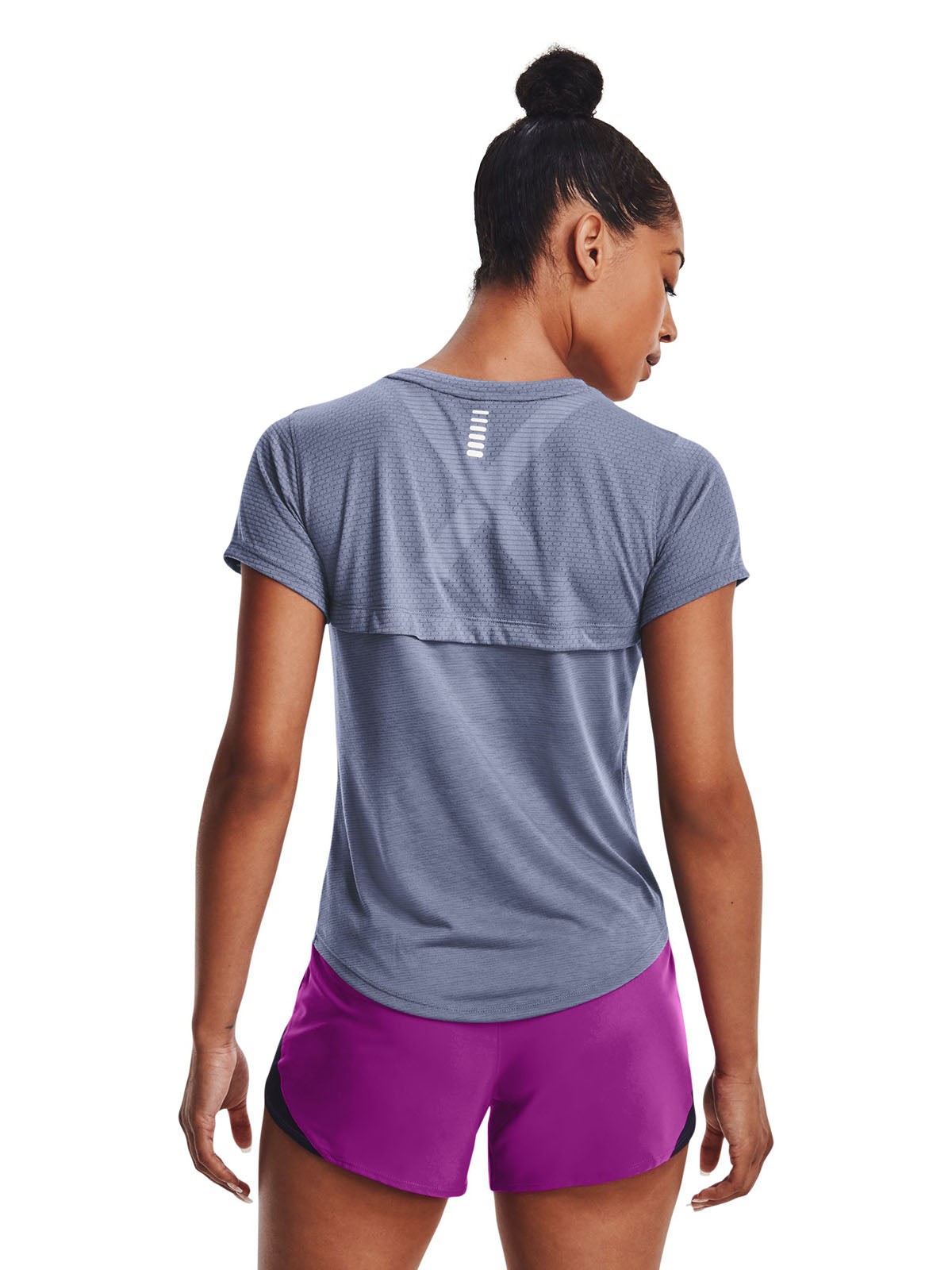 Camiseta Fútbol Mujer Color Morado-4