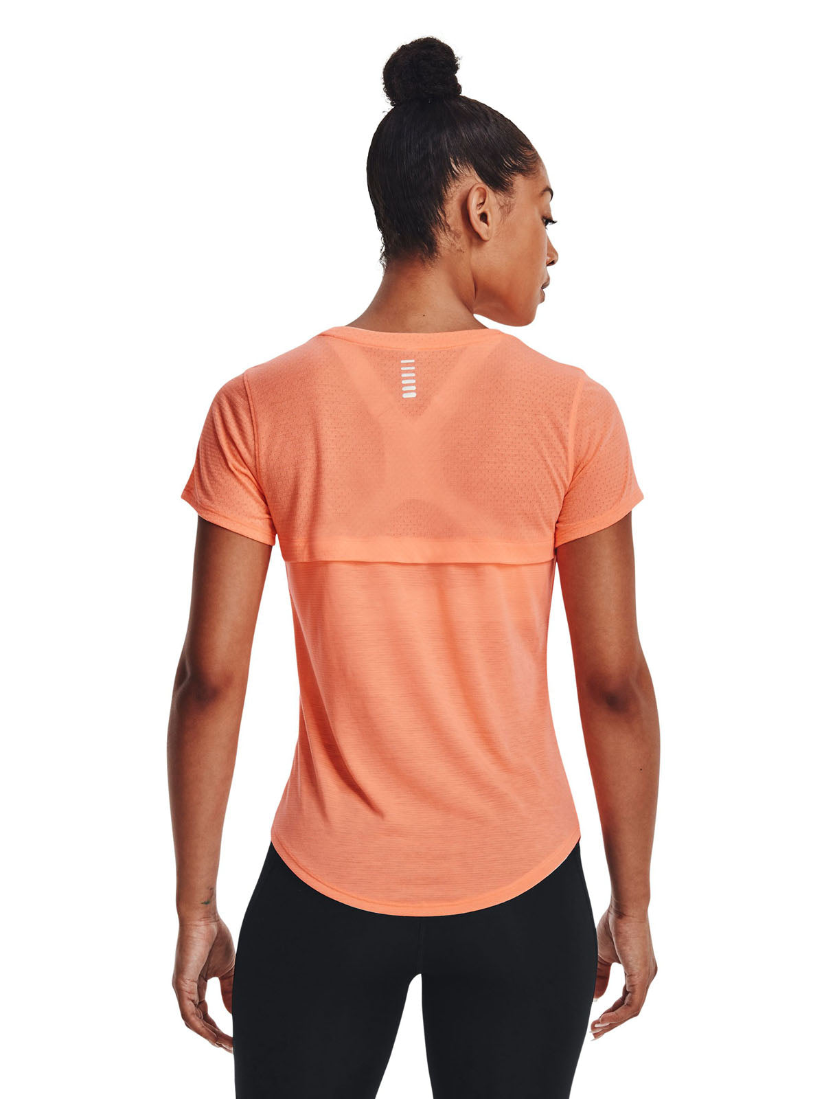 Camiseta Fútbol Mujer Color Naranja-4