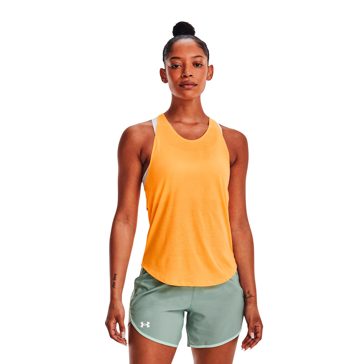 Esqueleto Running Mujer Color Naranja-3