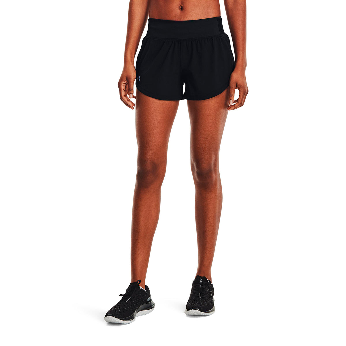 Short Fútbol Mujer Color Negro-3