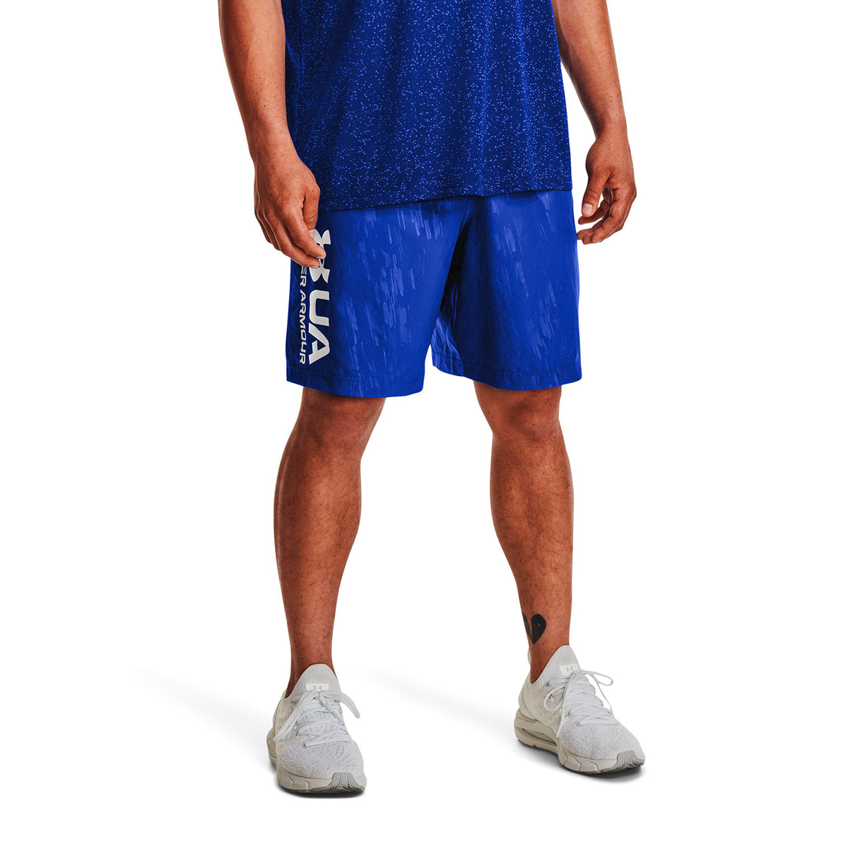 Short Training Hombre Color Azul-3