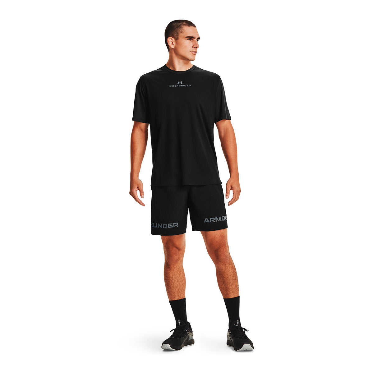 Short Fútbol Hombre Color Negro-5