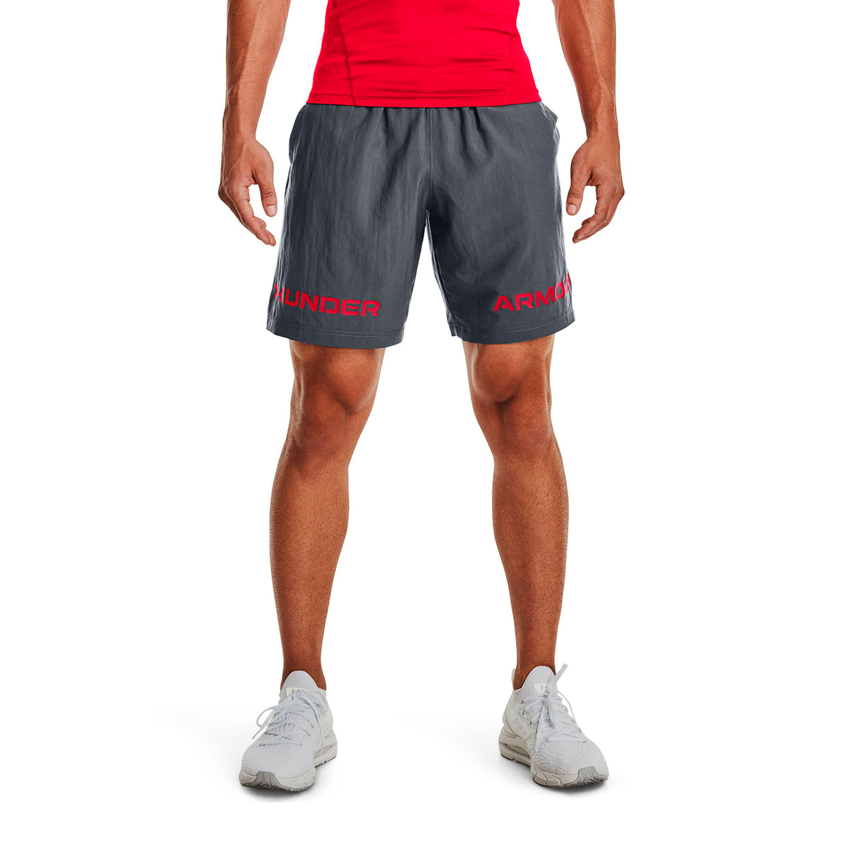 Short Training Hombre Color Gris-3