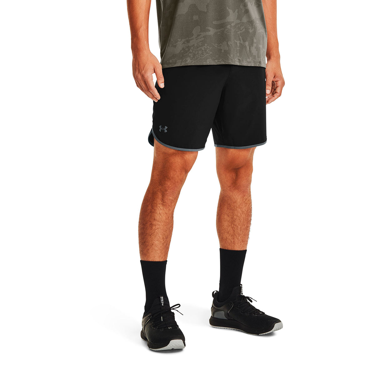 Short Fútbol Hombre Color Negro-3