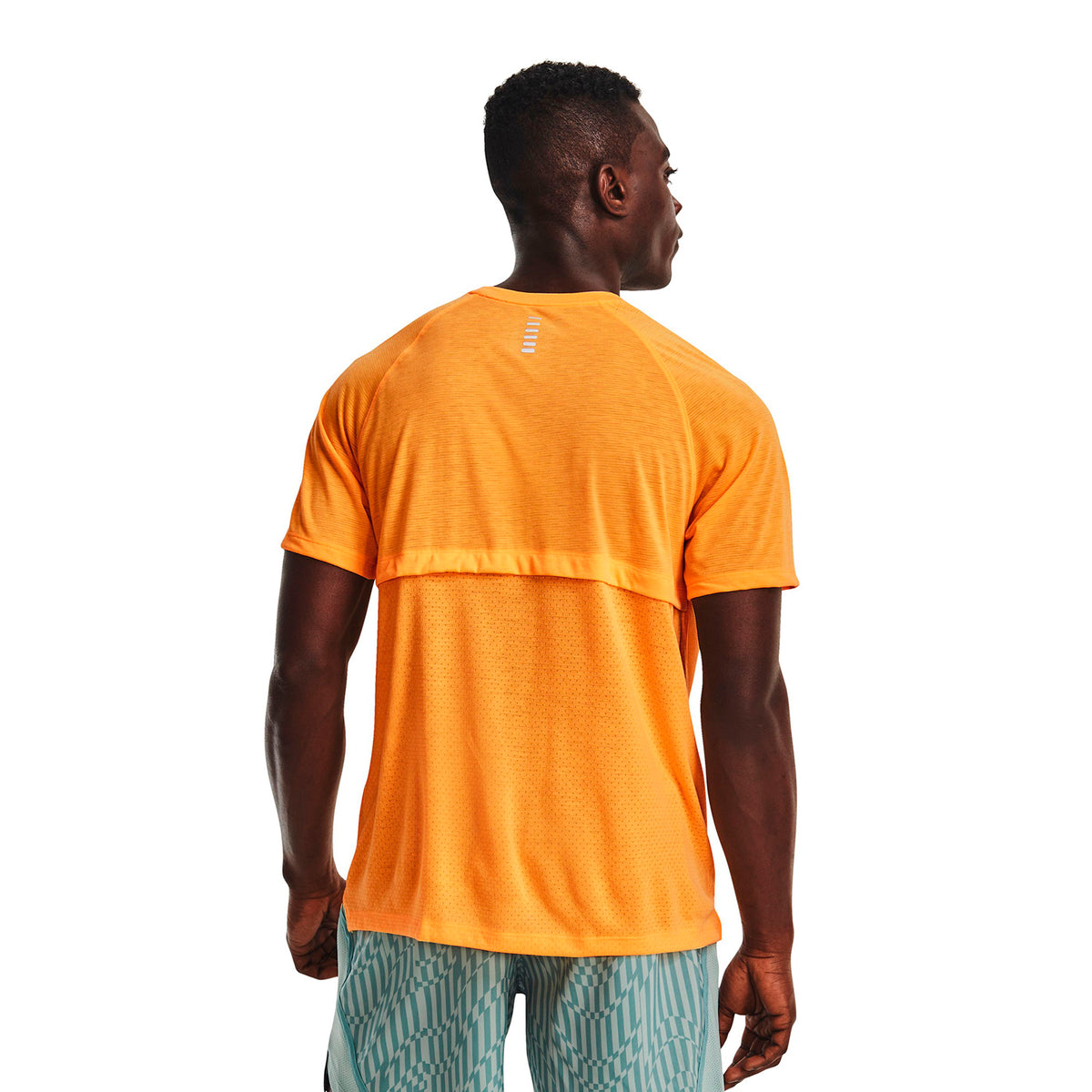 Camiseta Fútbol Hombre Color Naranja-4
