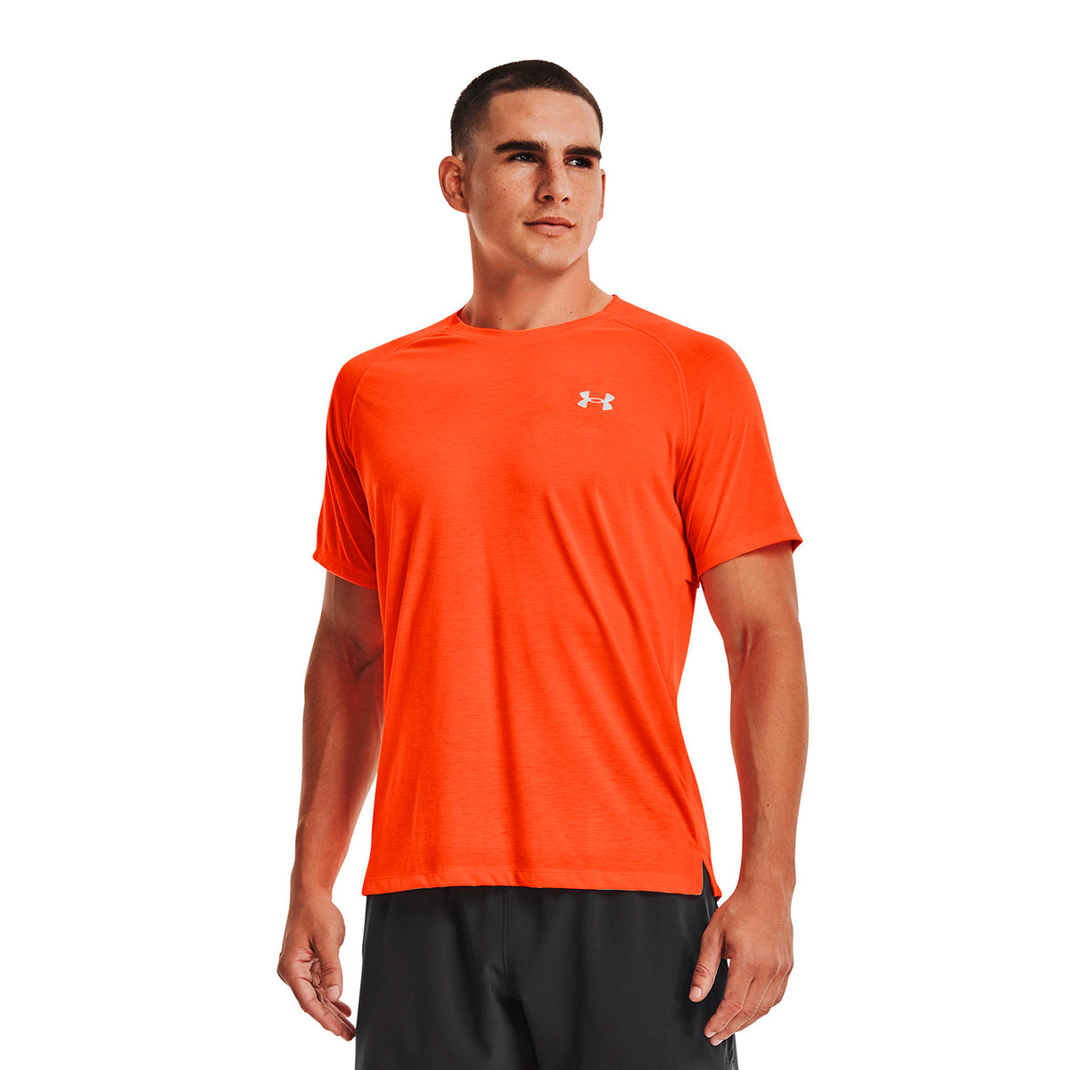 Camiseta Fútbol Hombre Color Naranja-3