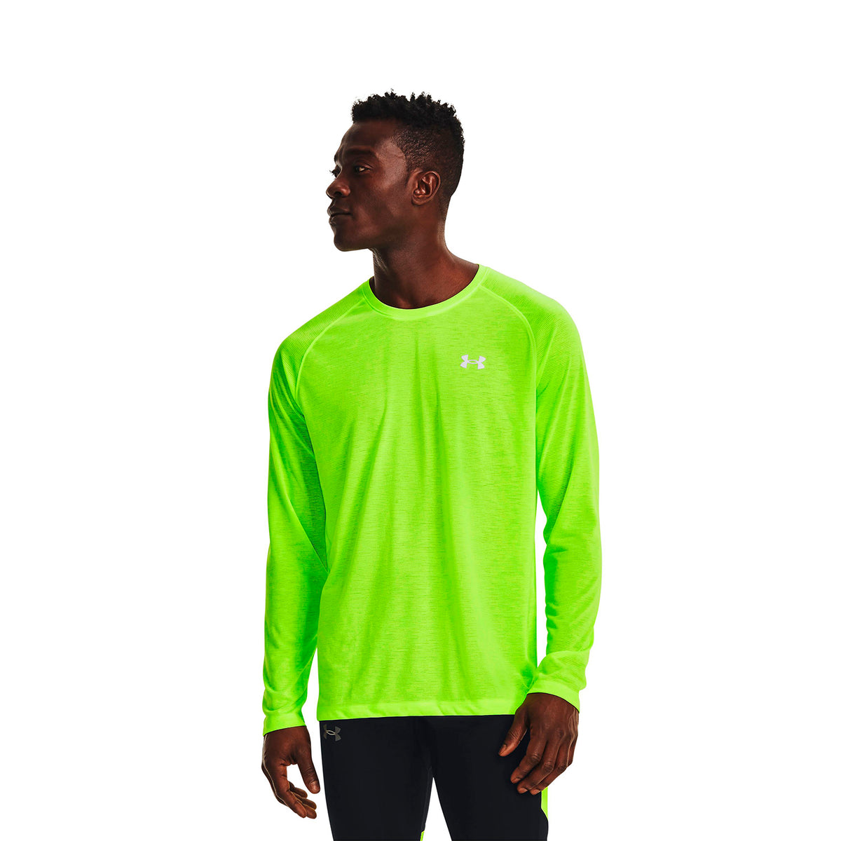 Camiseta Running Hombre Color Verde-3