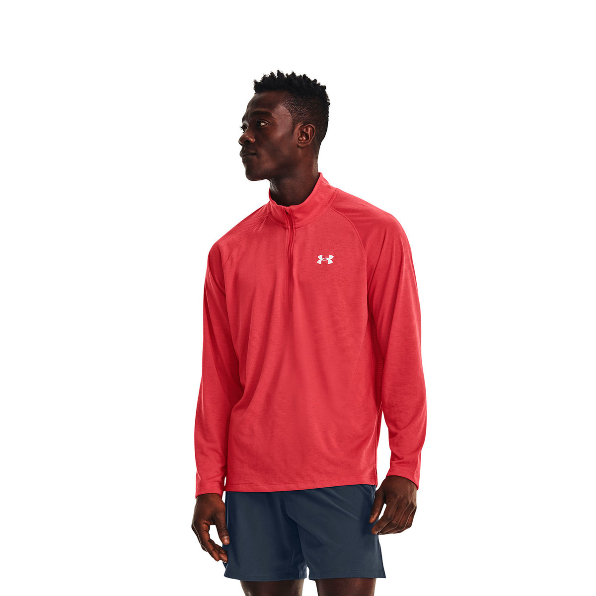 Camiseta Running Hombre Color Rojo-3
