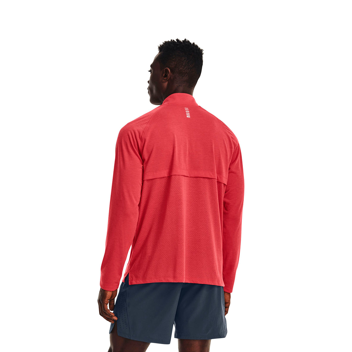Camiseta Running Hombre Color Rojo-4