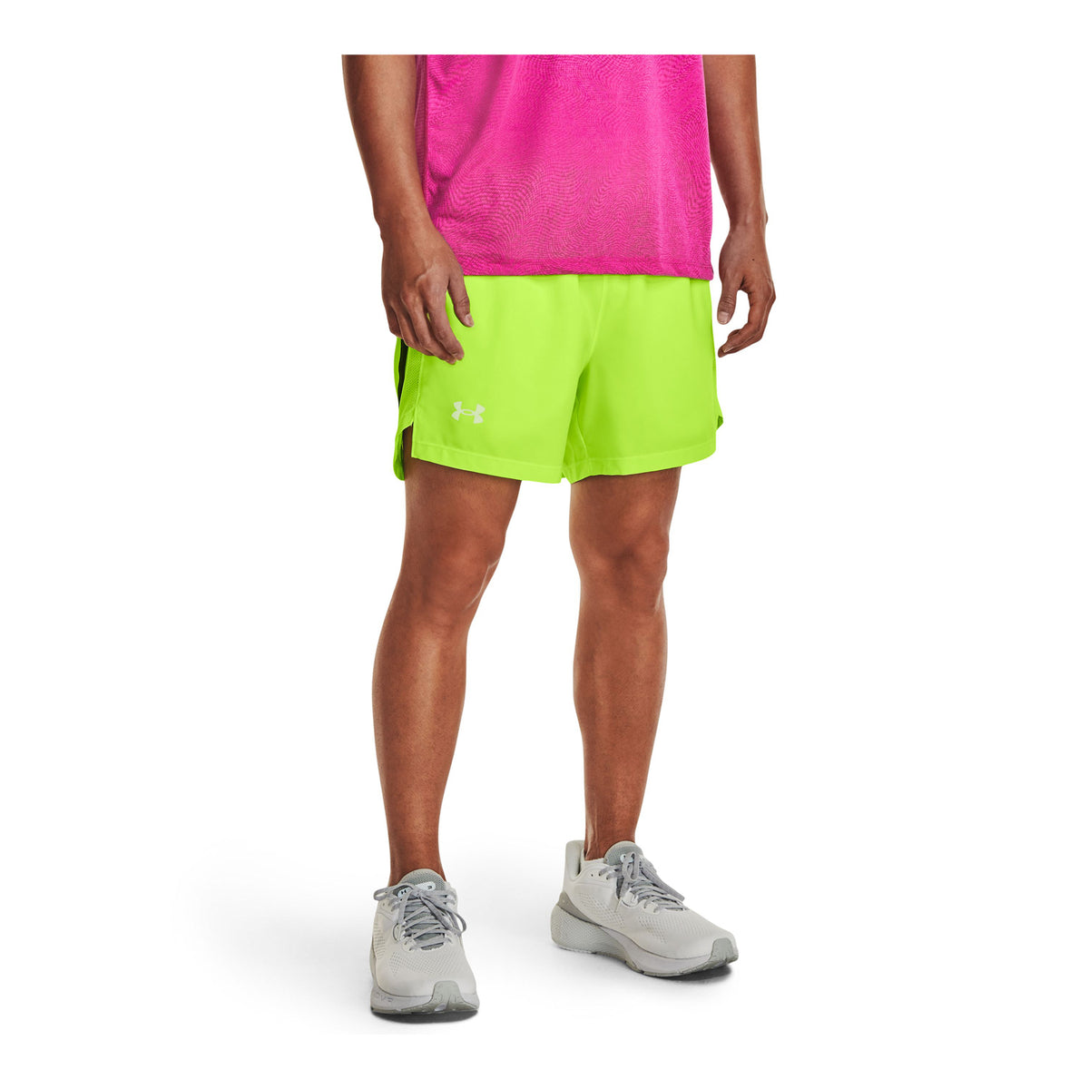 Short Running Hombre Color Verde-3