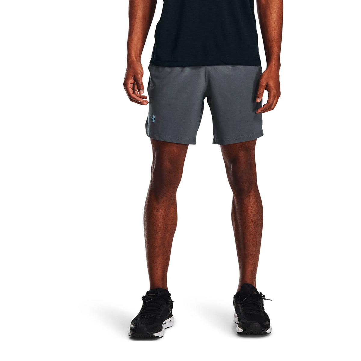 Short Running Hombre Color Gris-3