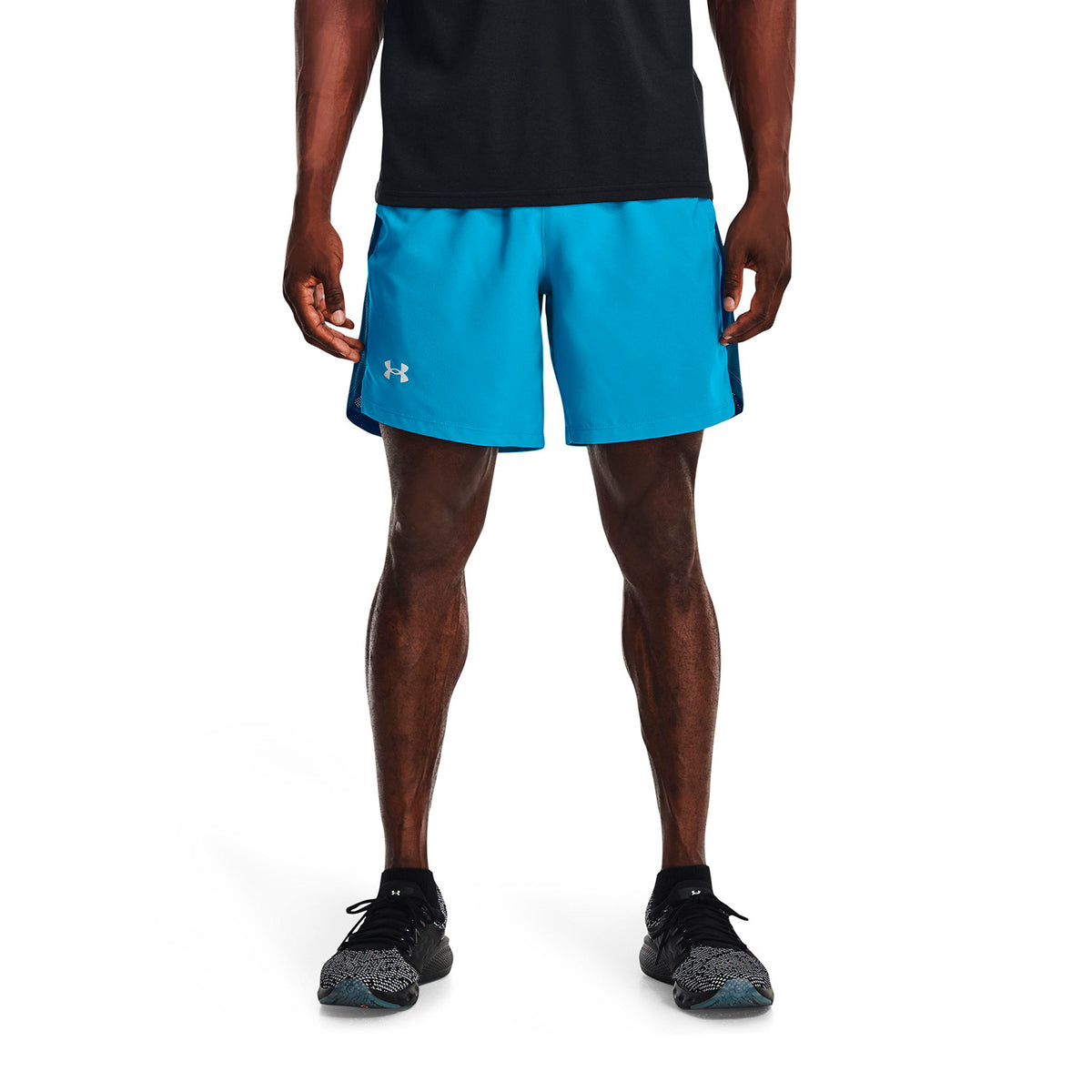 Short Running Hombre Color Azul-3