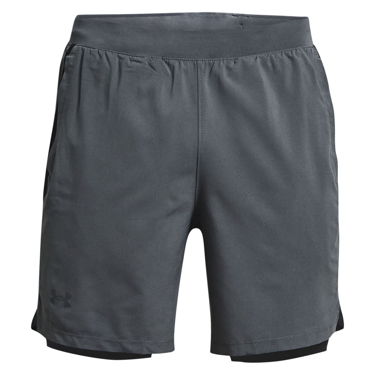 Short Running Hombre Color Gris-1