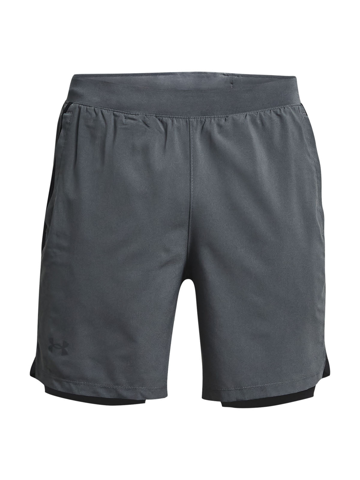 Short Running Hombre Color Gris-1