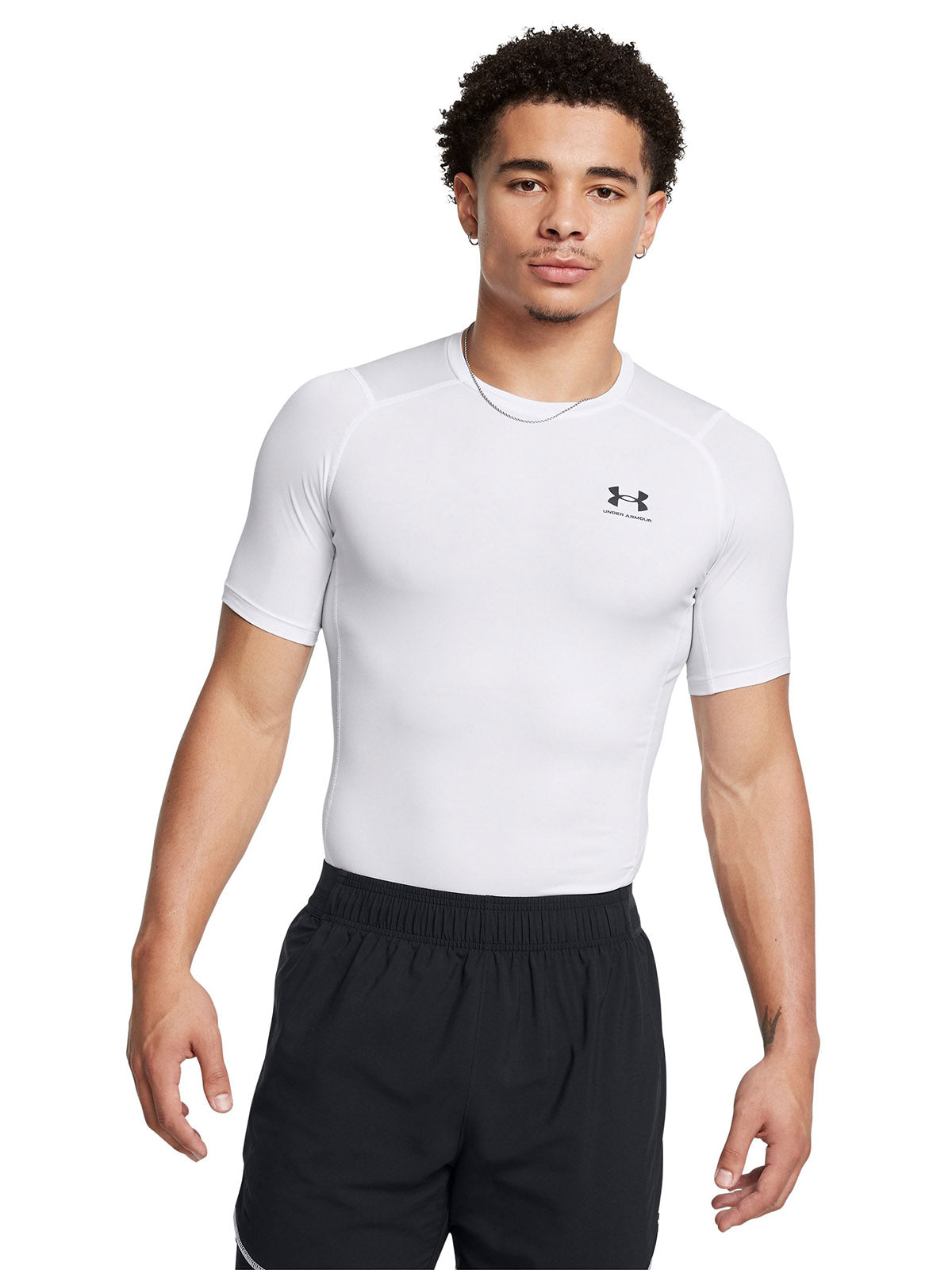 Camiseta de Compresión Fútbol Hombre Color Blanco-3