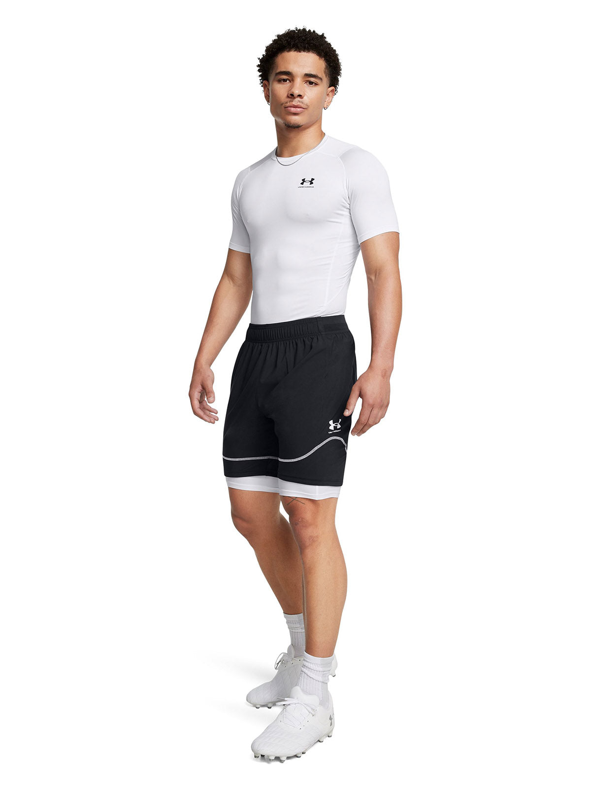 Camiseta de Compresión Fútbol Hombre Color Blanco-5