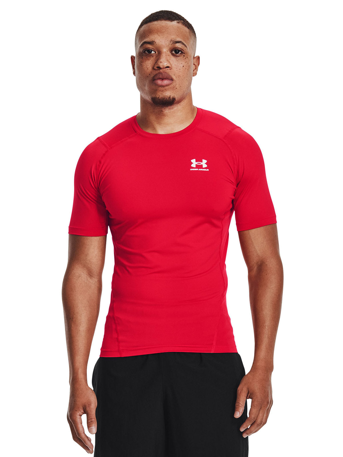 Camiseta de Compresión Fútbol Hombre Color Rojo-3