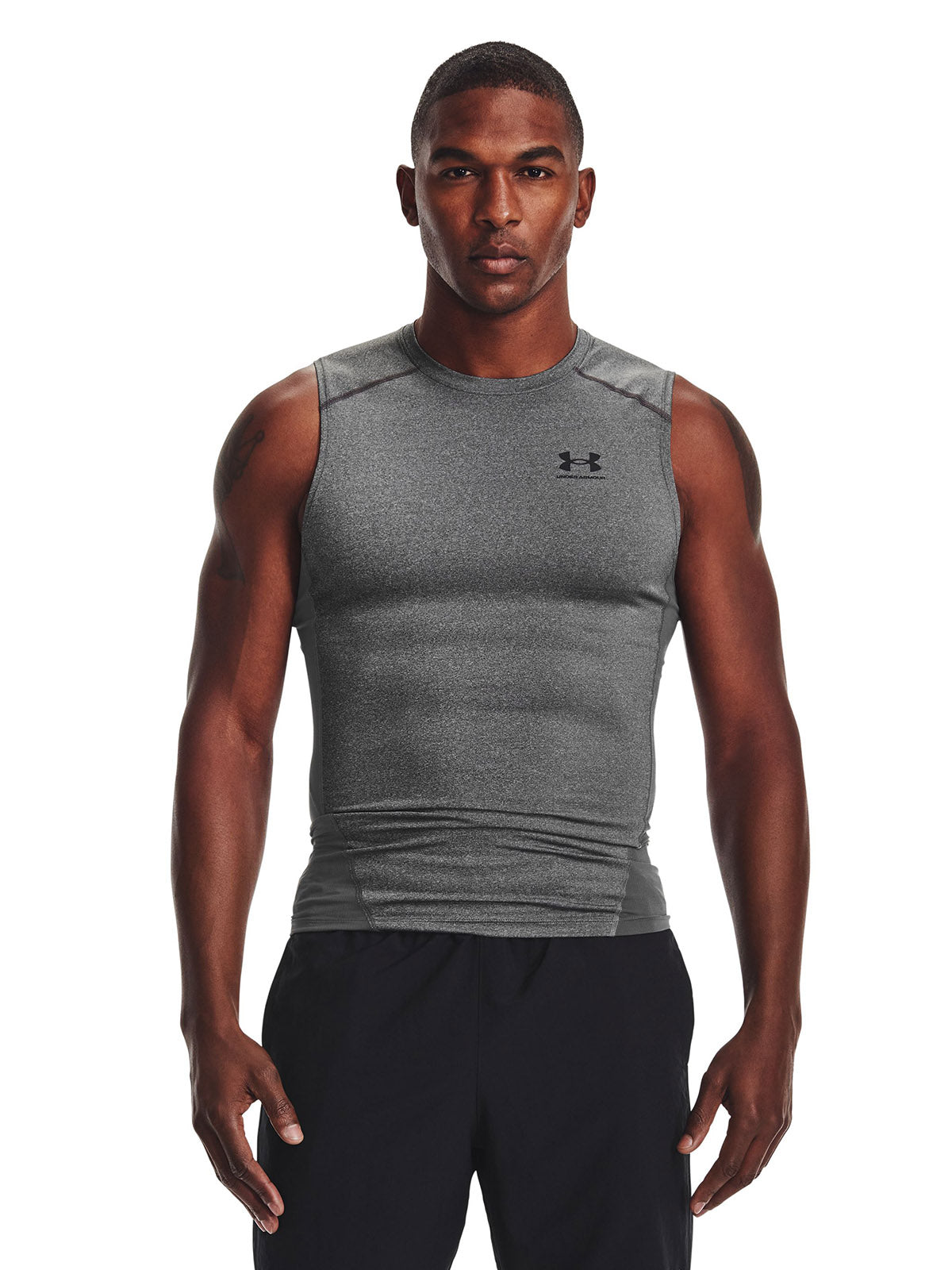 Camiseta de Compresión Fútbol Hombre Color Gris-3