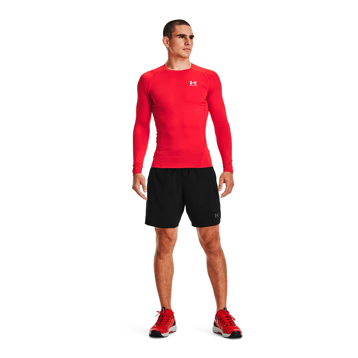 Camiseta de Compresión Training Hombre Color Rojo-5