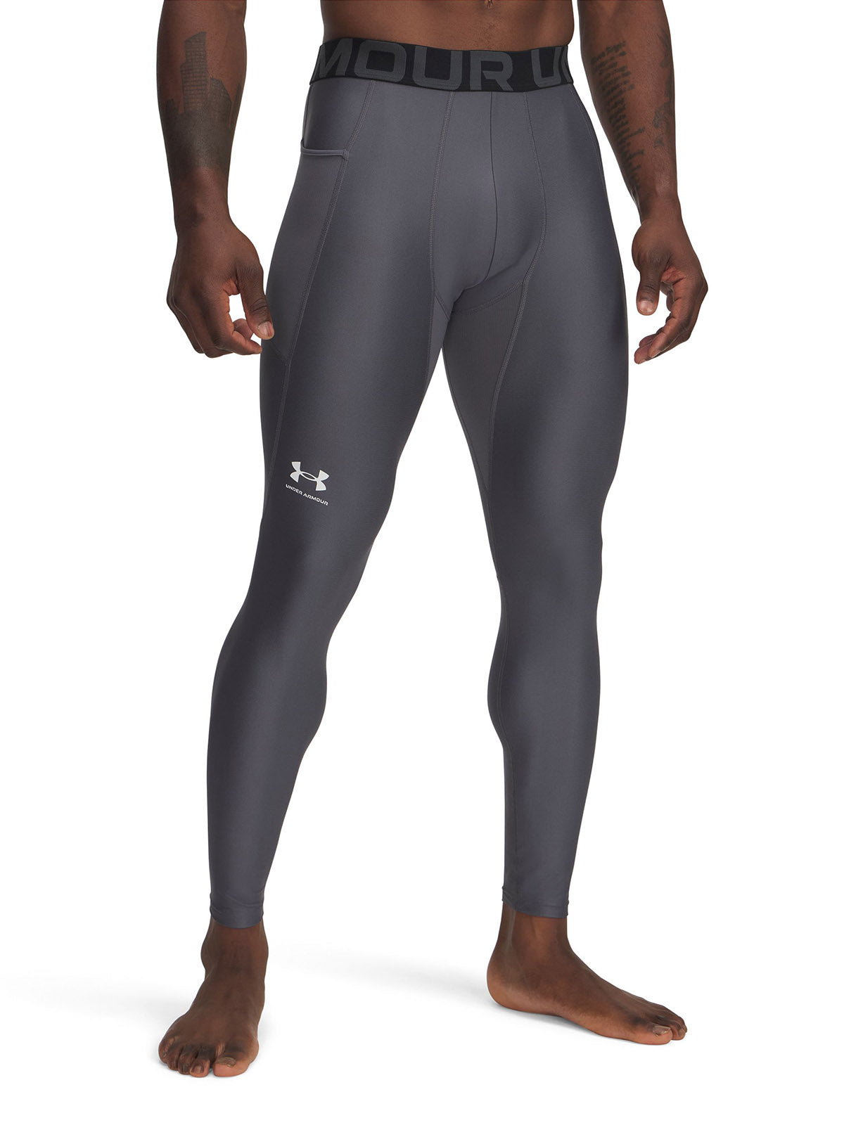 Leggings Training Hombre Color Gris-1