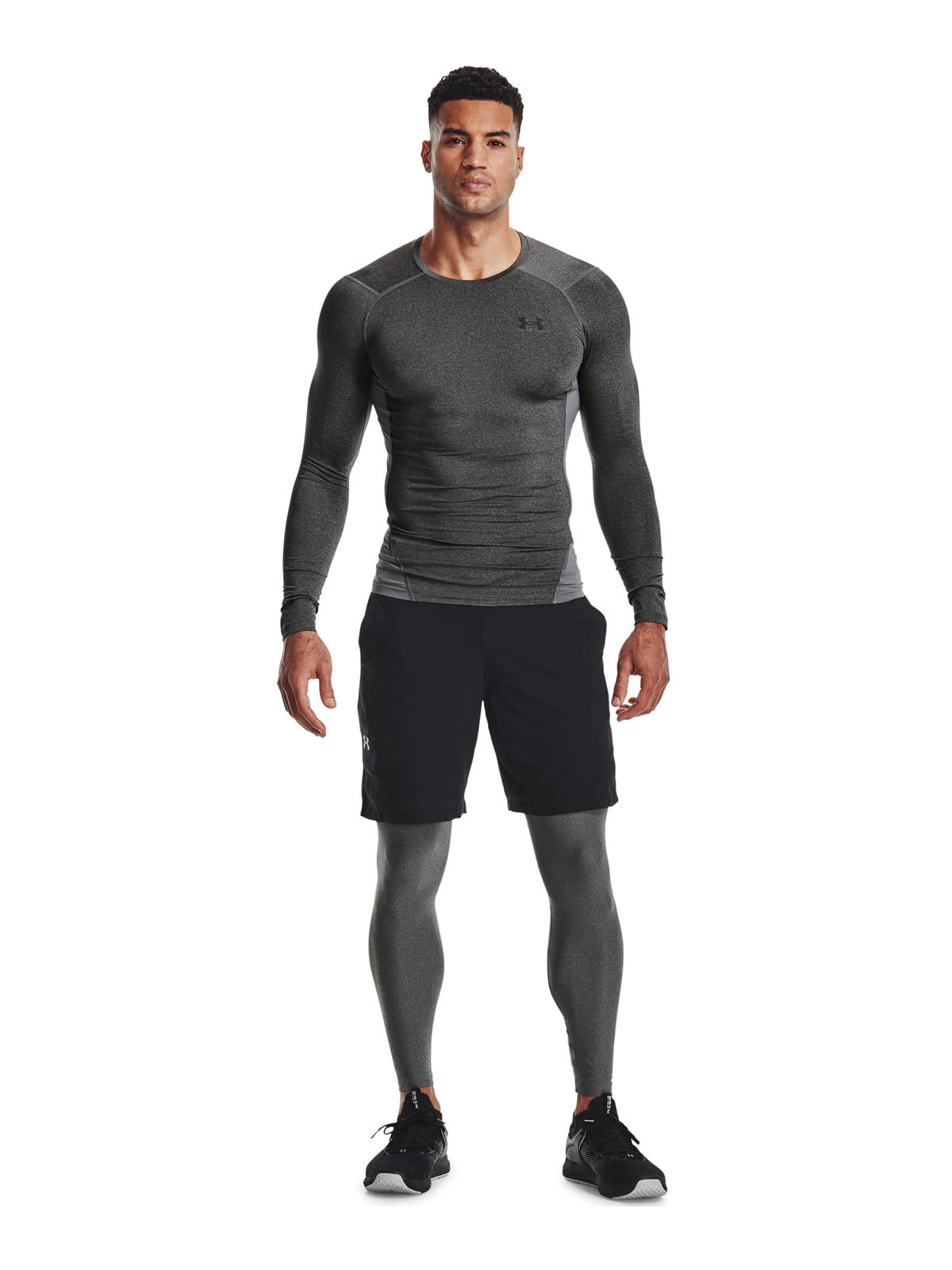 Leggings Training Hombre Color Gris-5