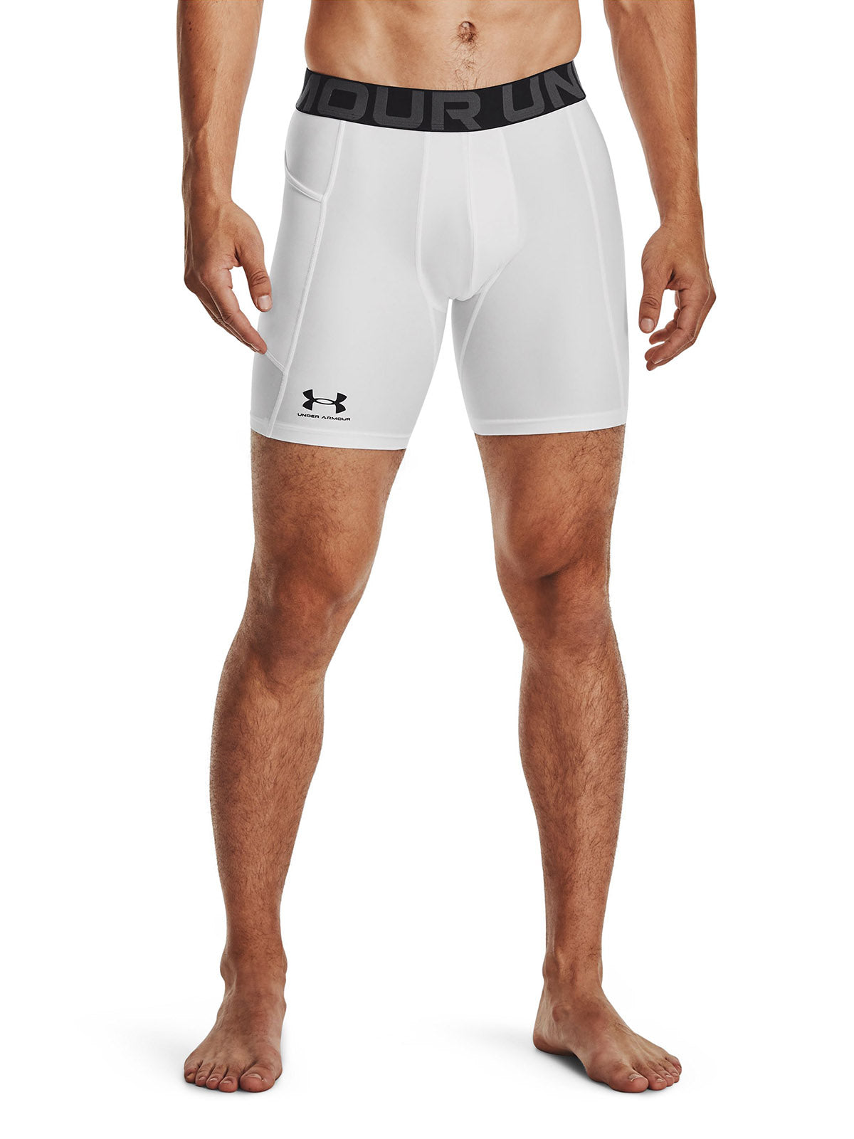 Short Fútbol Hombre Color Blanco-3
