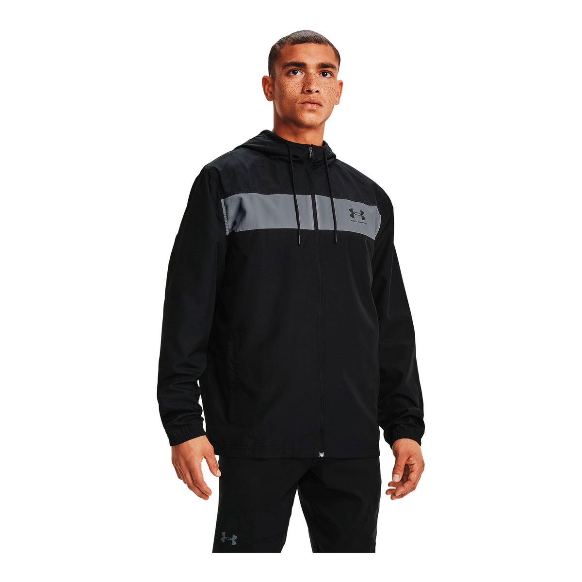 Chaqueta Training Hombre Color Negro-3