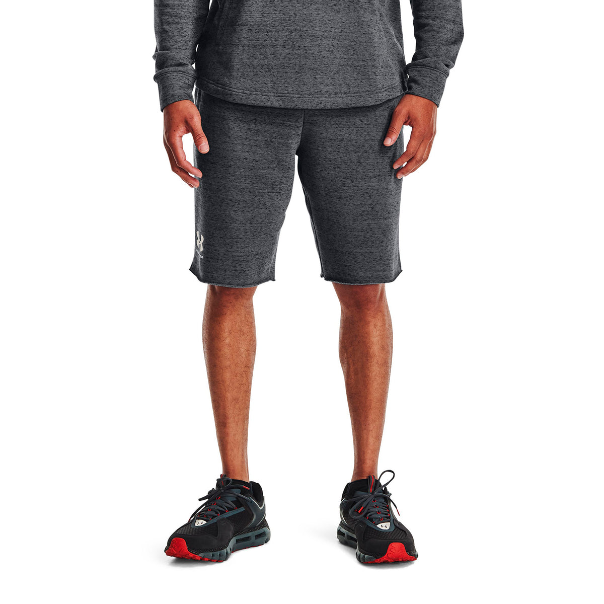 Short Training Hombre Color Gris-3