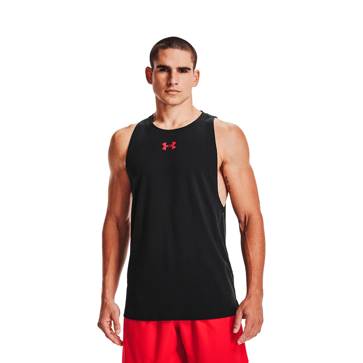 Camiseta Basketball Hombre Color Negro-3