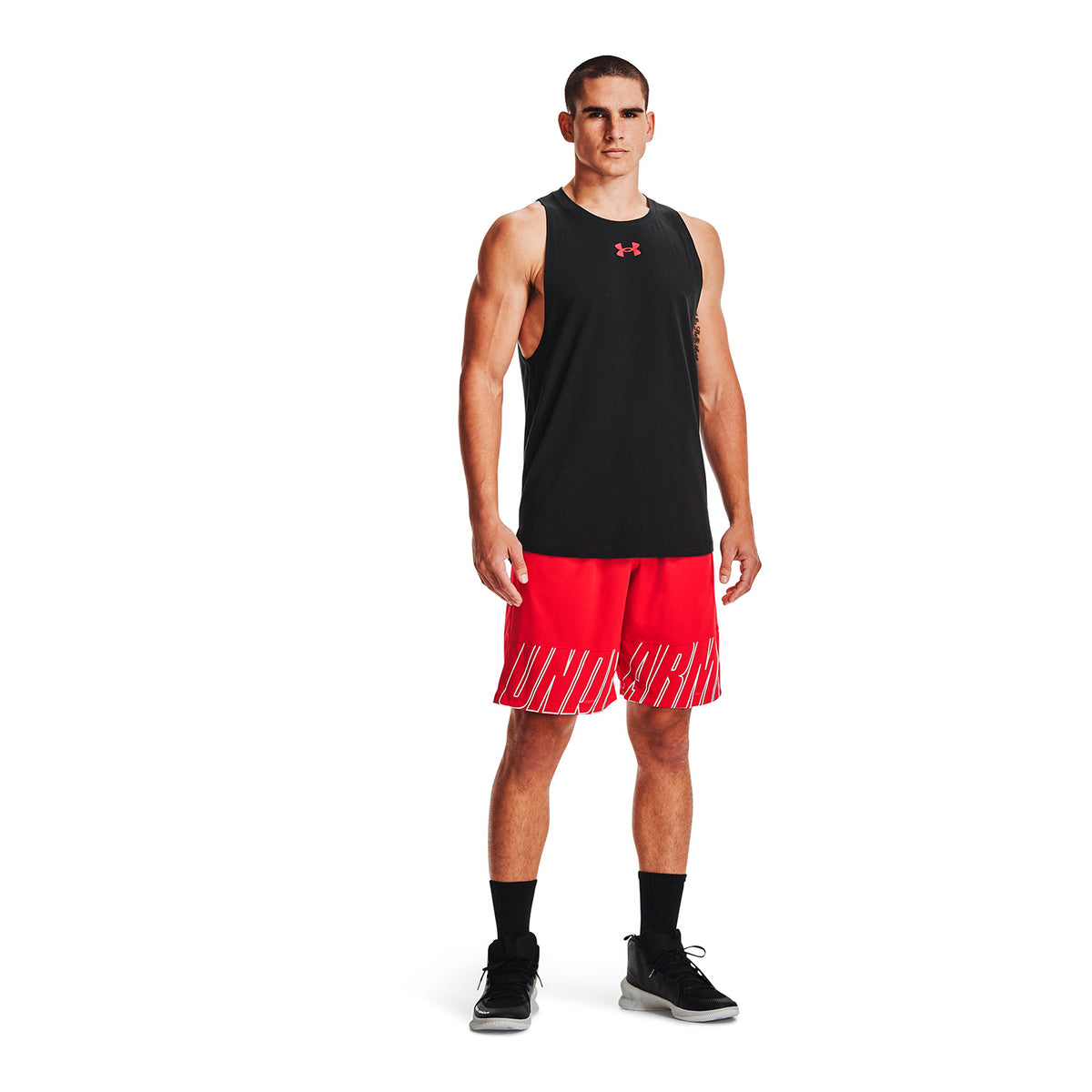 Camiseta Basketball Hombre Color Negro-5