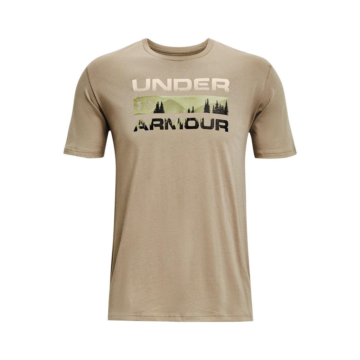 Camiseta Outdoor Hombre Color Café-1