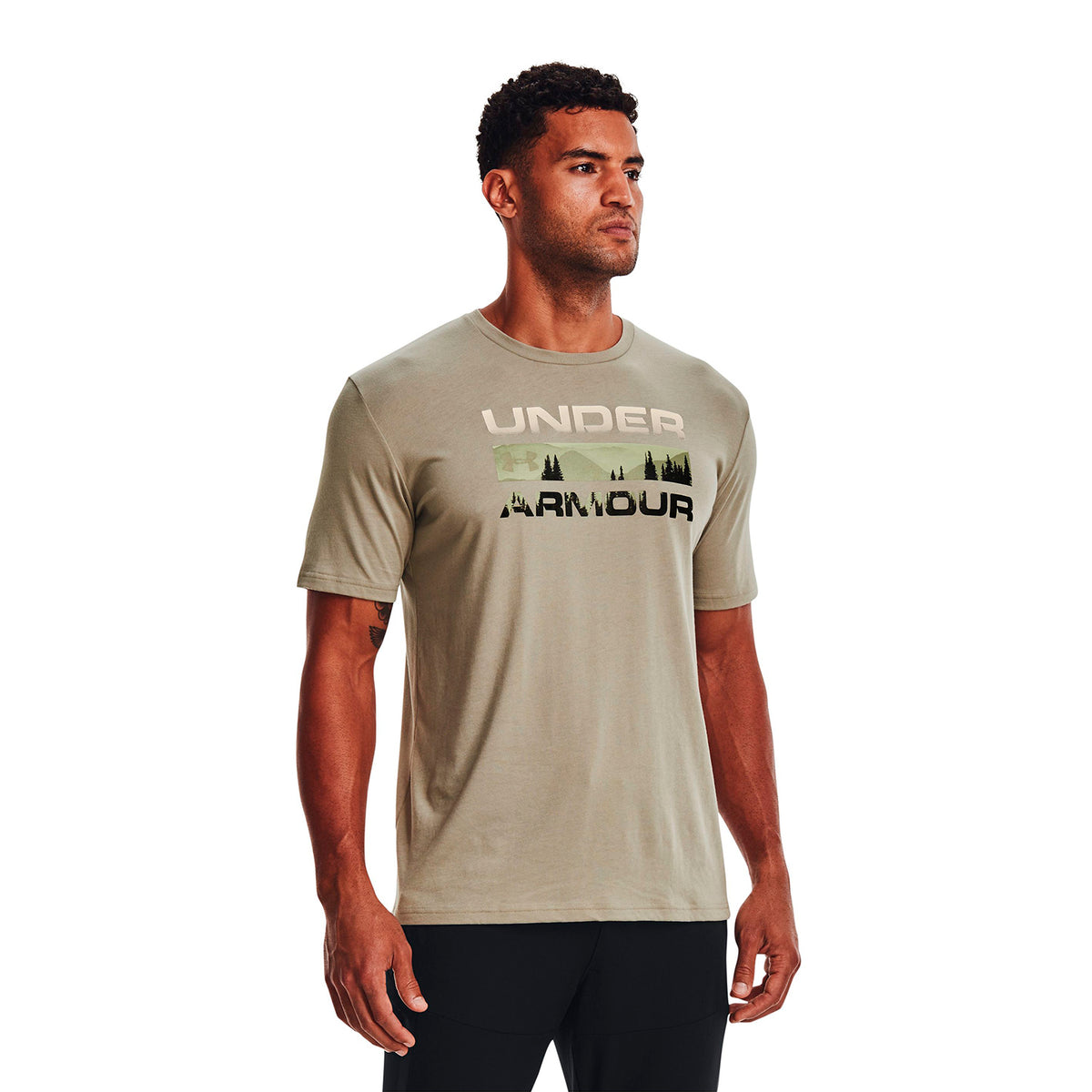 Camiseta Outdoor Hombre Color Café-3