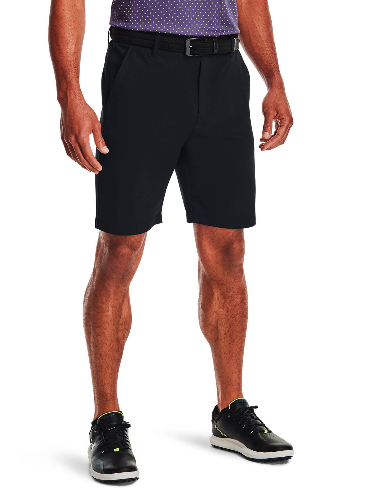 Short Golf Hombre Color Negro-3