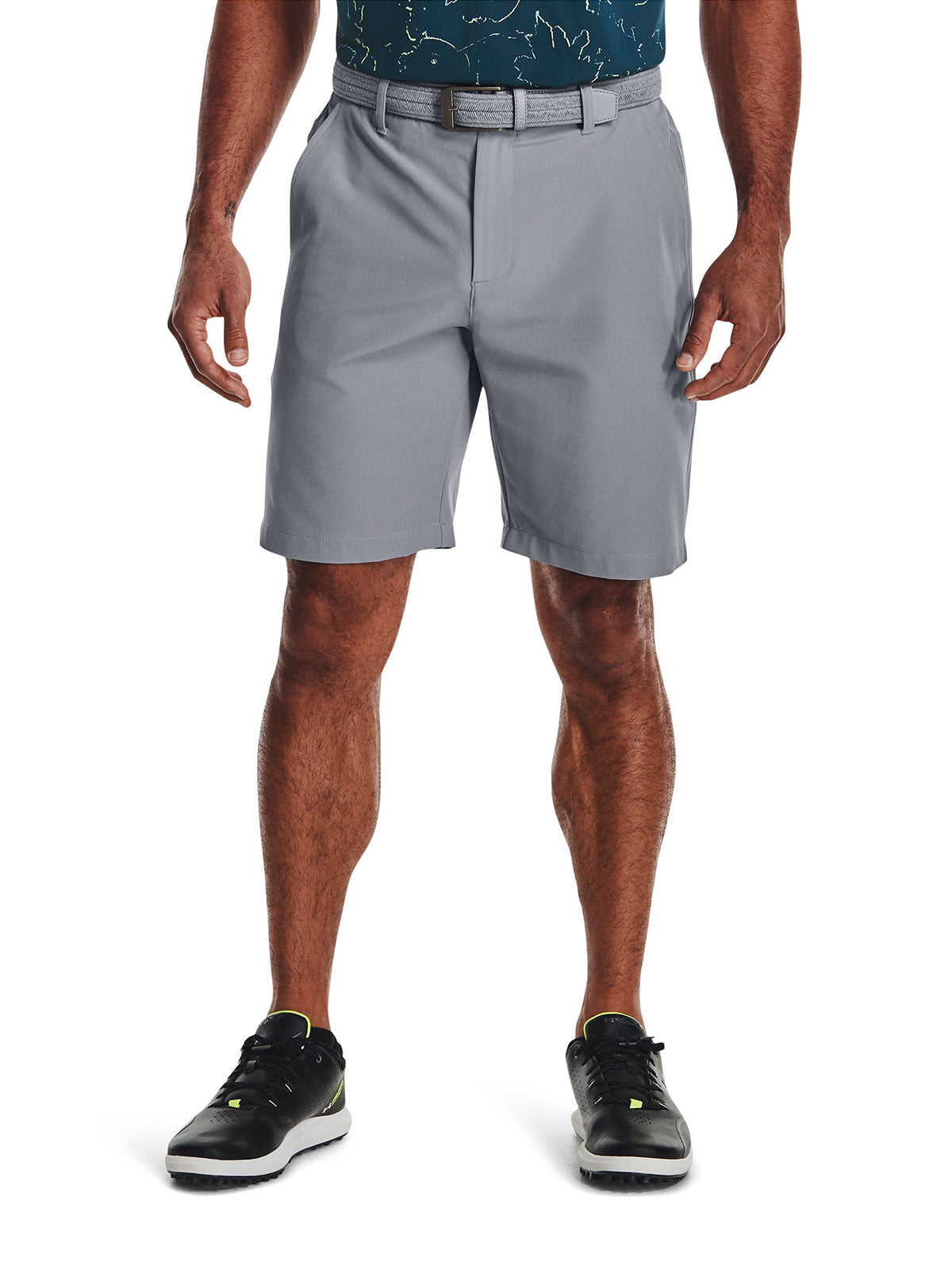 Short Golf Hombre Color Gris-3